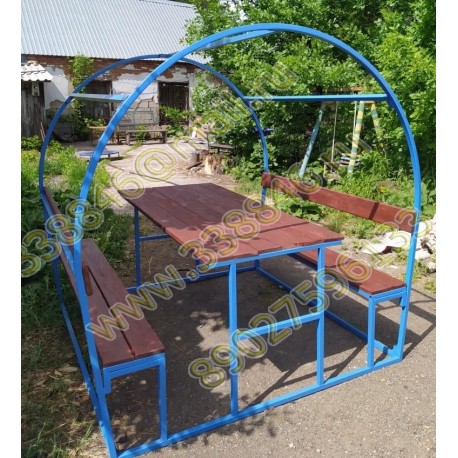 Беседка полуразборная